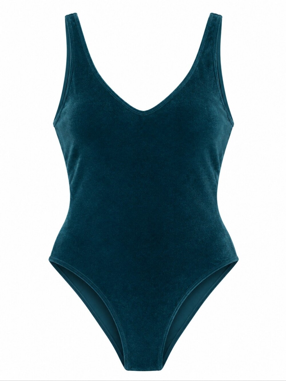 Old Navy Teal Velvet Swimsuit Size Medium